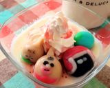 ゆるキン肉マン白玉串（＾＾）作り方4写真