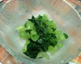 ”小松菜”の超スピードおひたし作り方5写真