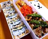 シマシマのり弁♬作り方15写真