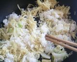 余ったご飯を使ってそば飯作り方6写真