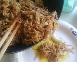 余ったご飯を使ってそば飯作り方7写真