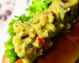 簡単ワカモレで♪アボカドホットドッグ作り方3写真