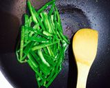 秋の旬野菜 マコモタケとピーマンの炒め作り方6写真