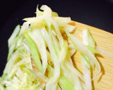 秋の旬野菜 マコモタケとピーマンの炒め作り方8写真