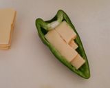 肉巻きピーマンのチーズ詰め作り方3写真