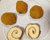 ハロウィン★かぼちゃのプチケーキ作り方3写真