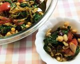 白インゲン豆達と玉葱ドレッシングのサラダ作り方10写真