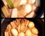簡単プロの味＊豚肉と卵の煮しめ作り方3写真