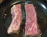 今日はご馳走よっ 牛のタタキ作り方1写真