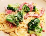 パスタでランチ☆卵なしレモンカルボナーラ作り方18写真