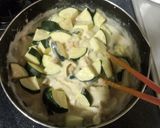 簡単！ズッキーニと鶏肉のグラタン作り方5写真
