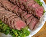 今日はご馳走よっ 牛のタタキ作り方5写真