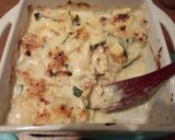 簡単！ズッキーニと鶏肉のグラタン作り方7写真
