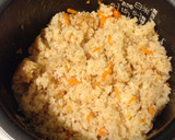 水煮缶で簡単♡ホタテの炊き込みご飯作り方5写真