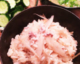 簡単！ゴボウと豚肉の炊き込みご飯作り方13写真