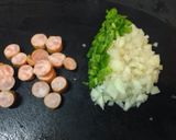 【簡単10分】カレーチャーハン作り方1写真