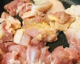鶏肉＆キノコのゴーヤー玉子チャンプルー作り方1写真