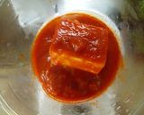 ヘルシーなトマトソース＆豆腐プディング作り方3写真