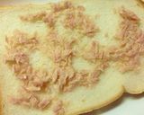 ツナ×ブロッコリーの塩昆布カレートースト作り方2写真