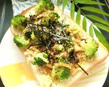 ツナ×ブロッコリーの塩昆布カレートースト作り方6写真