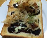 たこ焼きトーストサンド作り方3写真