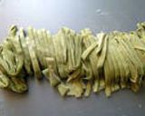 手打ちうどん★モロヘイヤ粉末作り方7写真