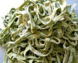手打ちうどん★モロヘイヤ粉末作り方8写真