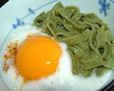 手打ちうどん★モロヘイヤ粉末作り方10写真