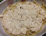 豆腐一丁一人前！豆腐のパスタグラタン作り方6写真