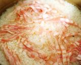 ルクルーゼで☆洋風松茸ごはん作り方5写真