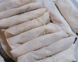 給料日前のお助けレシピ　もやしの春巻作り方5写真