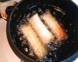 給料日前のお助けレシピ　もやしの春巻作り方6写真