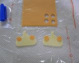妖怪ウォッチ ジバニャン&コマ*キャラ弁作り方4写真