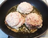 簡単ヘルシー♪豆腐とレンコンハンバーグ♪作り方3写真
