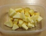 リンゴのしっとりパウンドケーキ作り方1写真