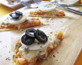 パリっ！と簡単ライスピザ作り方8写真