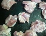 鶏肉と小松菜のあっさり炒め作り方2写真