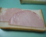 冷めても美味しい♡玉子＆ハムサンド♡作り方2写真