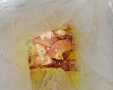 バルサミコ酢で〜薩摩芋・南瓜の酢豚風　作り方7写真