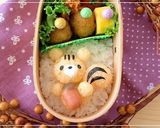 キャラ弁♡どんぐりを持ったりすくん♡作り方6写真