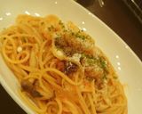 簡単本格海老ときのこのクリームパスタ作り方6写真