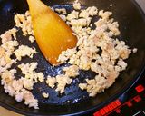 鶏そぼろレンコン。作り方3写真