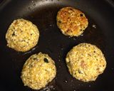 カボチャと豆腐の肉無しハンバーグ作り方3写真