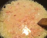 サーモンあらのクリームパスタ作り方5写真