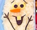 超簡単キャラ弁！アナ雪＊顔だけオラフ＊作り方3写真