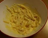 たくあんマヨパスタ作り方2写真