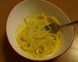 たくあんマヨパスタ作り方4写真