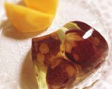 秋の巨峰ゼリー、ちょっと日本酒風味作り方7写真
