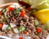 豚ひき肉と刻み野菜のタイ風ごはん。作り方8写真