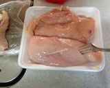 超簡単、鶏むね肉のレンジ蒸しダイエット用作り方1写真